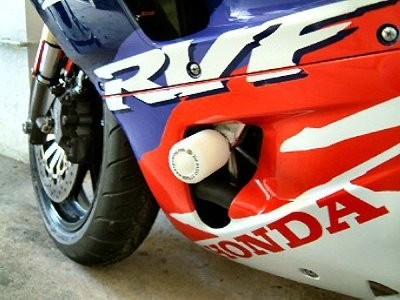 Padací chrániče - Honda RVF750 (RC45), černá